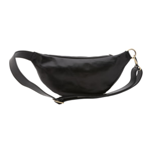 Marsupio  da uomo In Vera pelle Made in Italy 37x16,5x10 cm