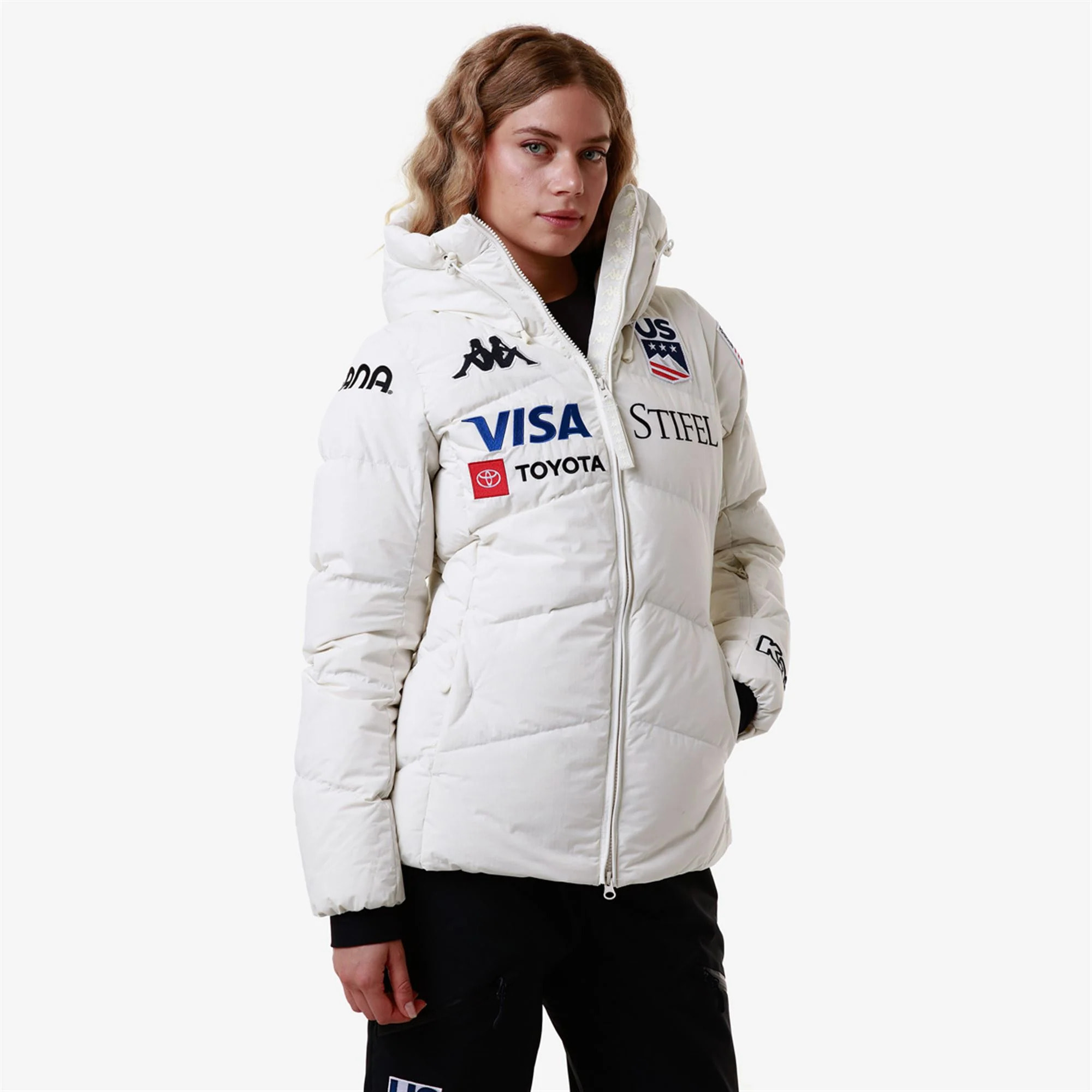 Kappa - Giacche Donna Bianco - 6Cento 668 Us