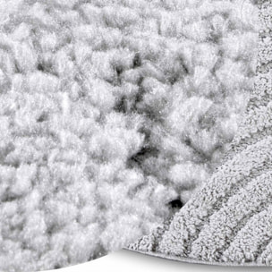 Tapis salon, motif géométrique, texture relief, lym chaleureux