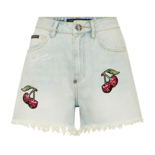 PHILIPP PLEIN Pantalones cortos CHERRIES
