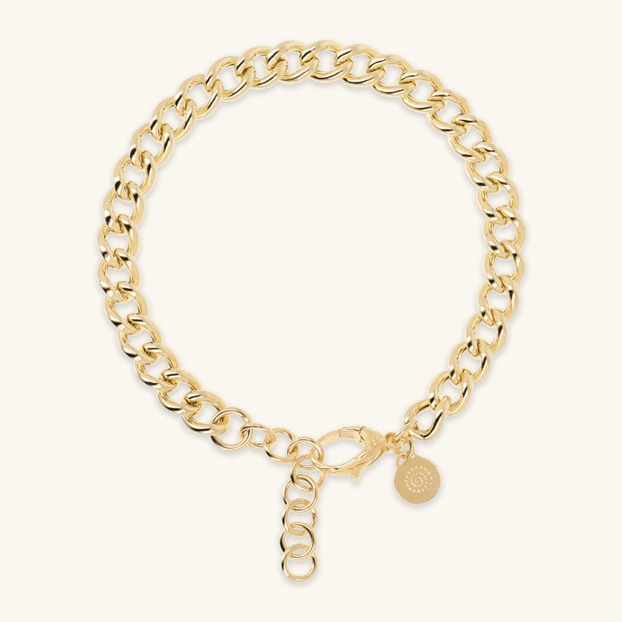 Bracciale Catena Grumetta Superficie Lucida