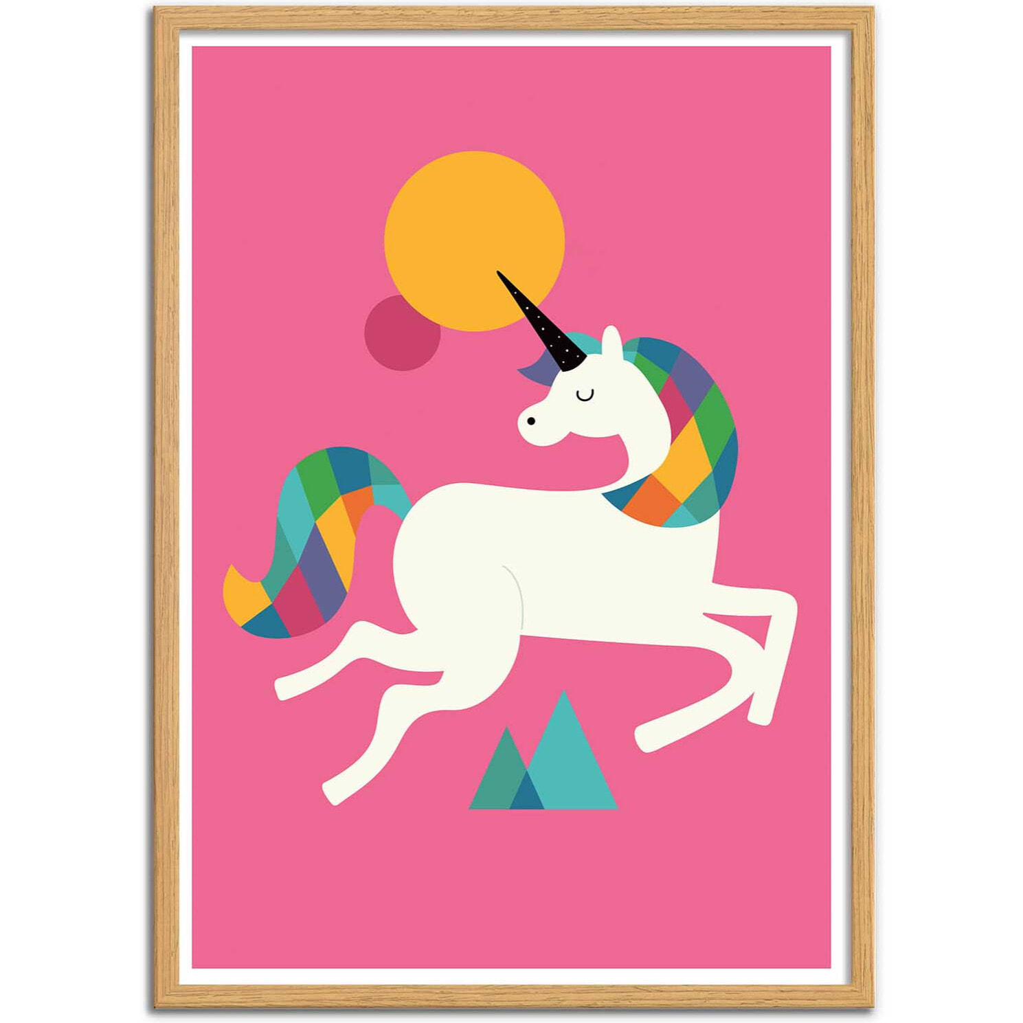 Affiche - To be a Unicorn - Andy Westface