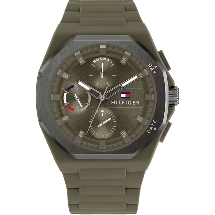 Reloj Tommy Hilfiger 1792121 Hombre Analogico Cuarzo con Correa de Plastico