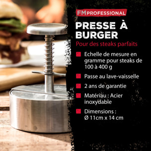 Presse à hamburger FM Professional