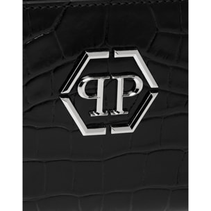 PHILIPP PLEIN Portafoglio con zip media