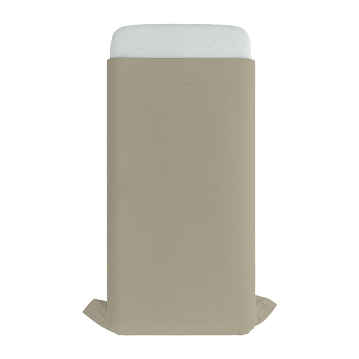 LENZUOLO SOPRA TINTA UNITA MAX COLOR, 100% COTONE - SINGOLO