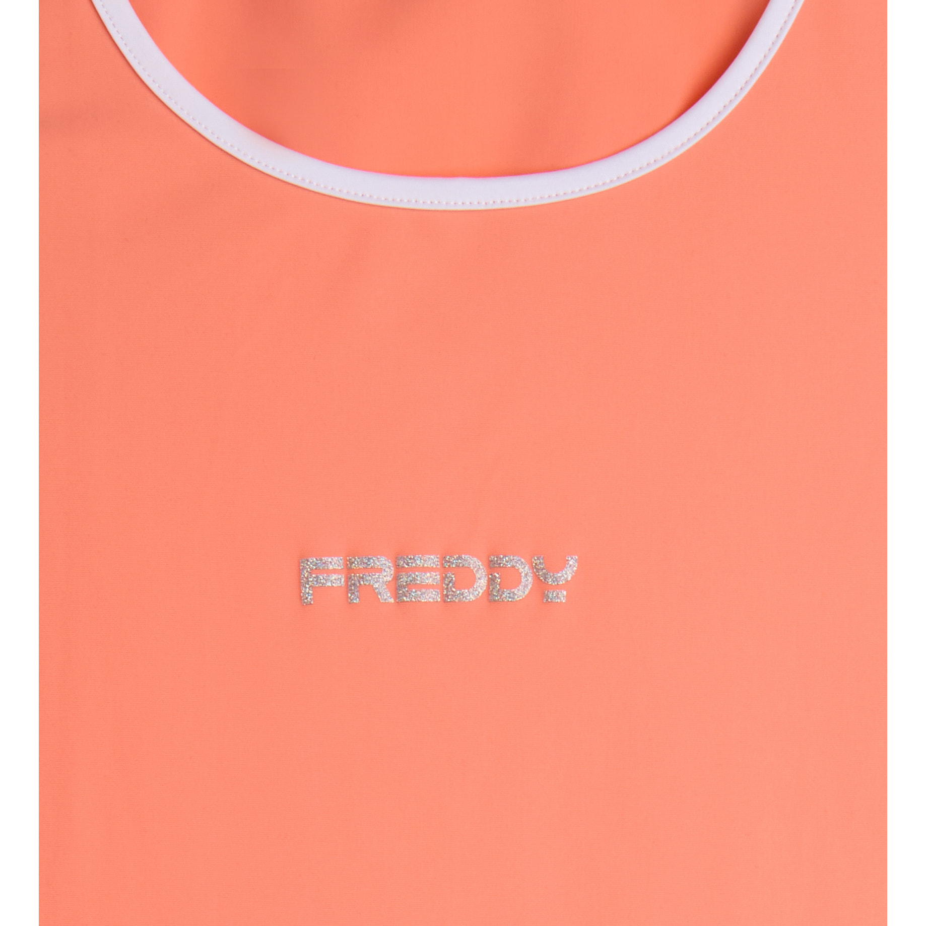 Canotta Slim in Tessuto tecnico con bordature a contrasto