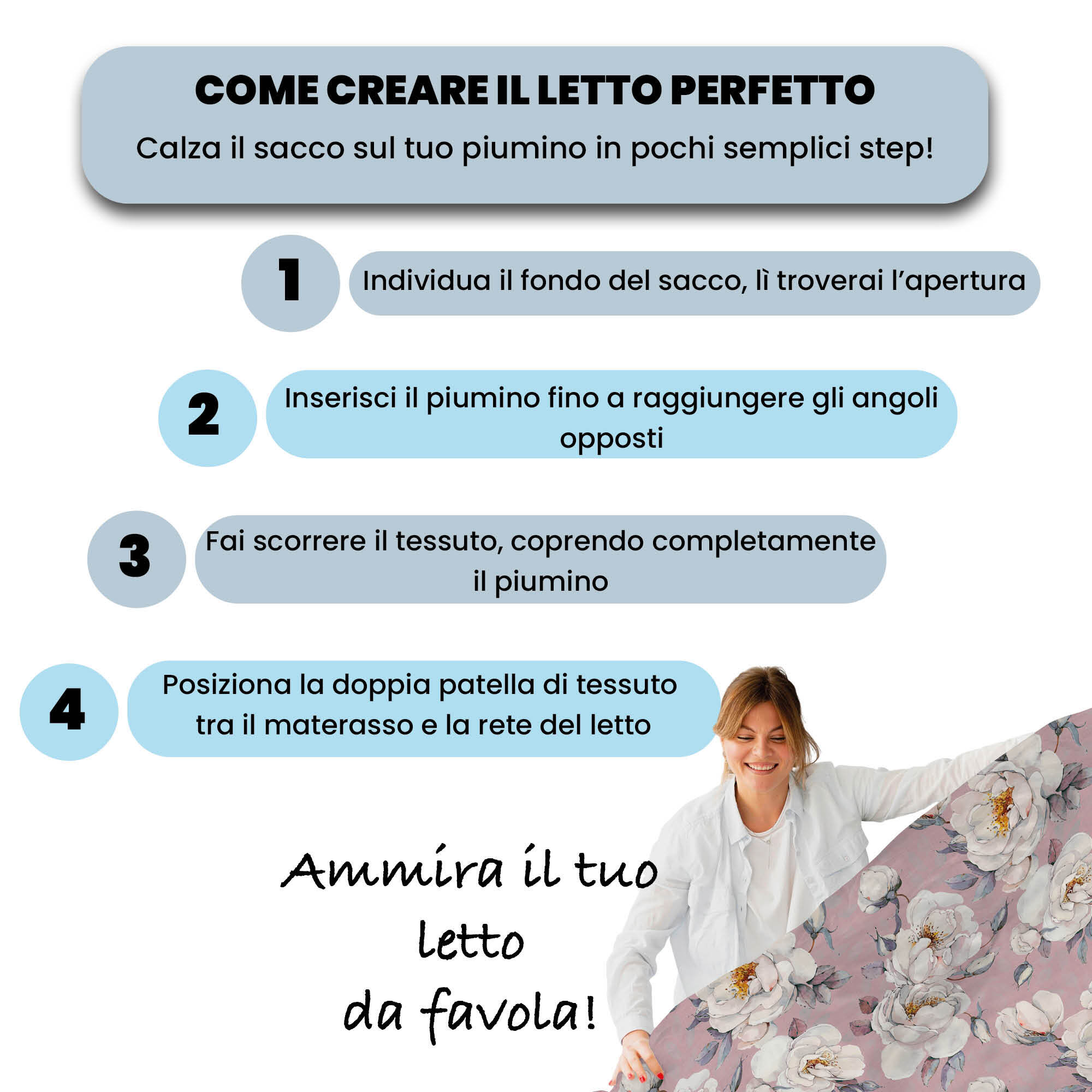 PARURE COPRIPIUMINO INFINITY - 100% Microfibra