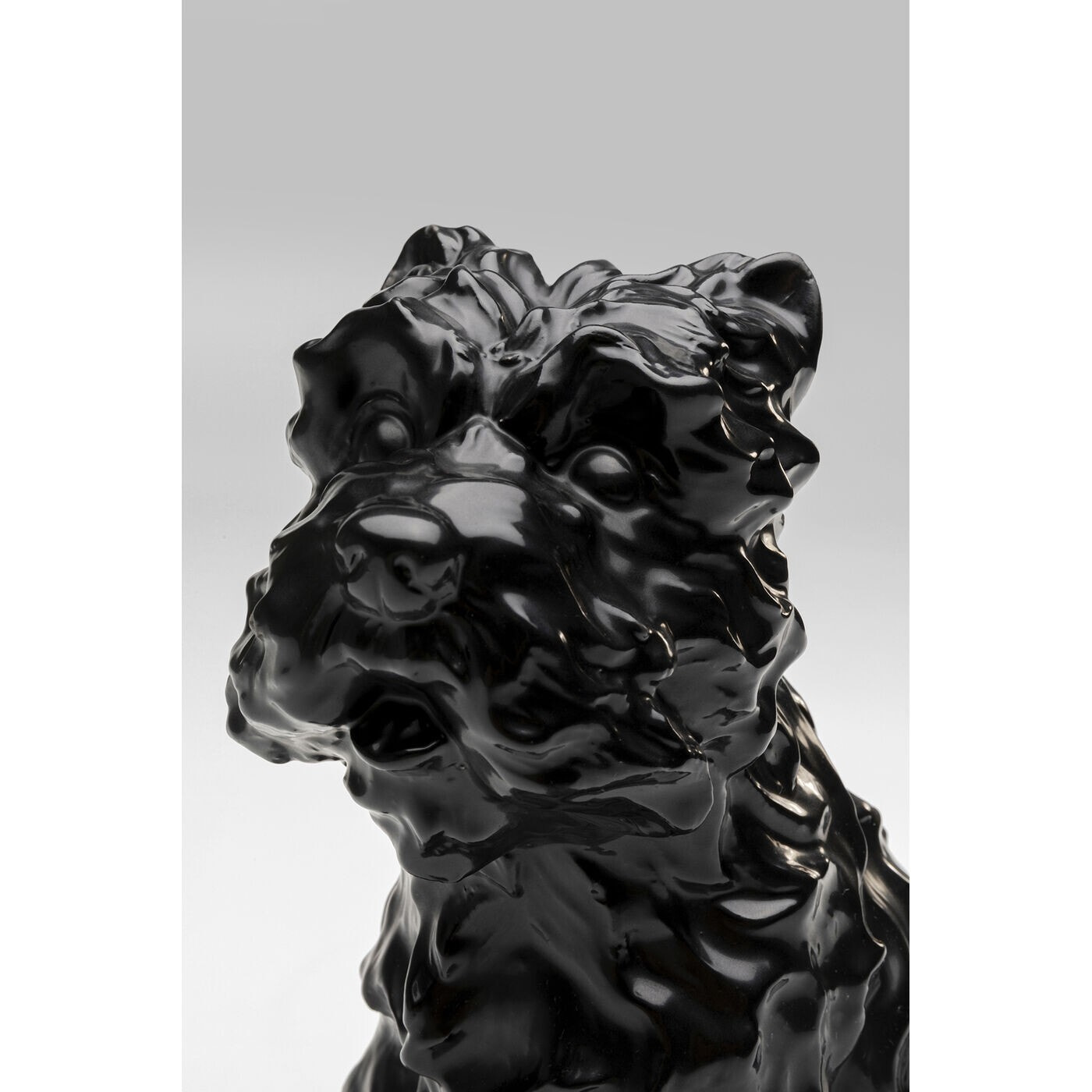 Tirelire Fox Terrier noir Kare Design