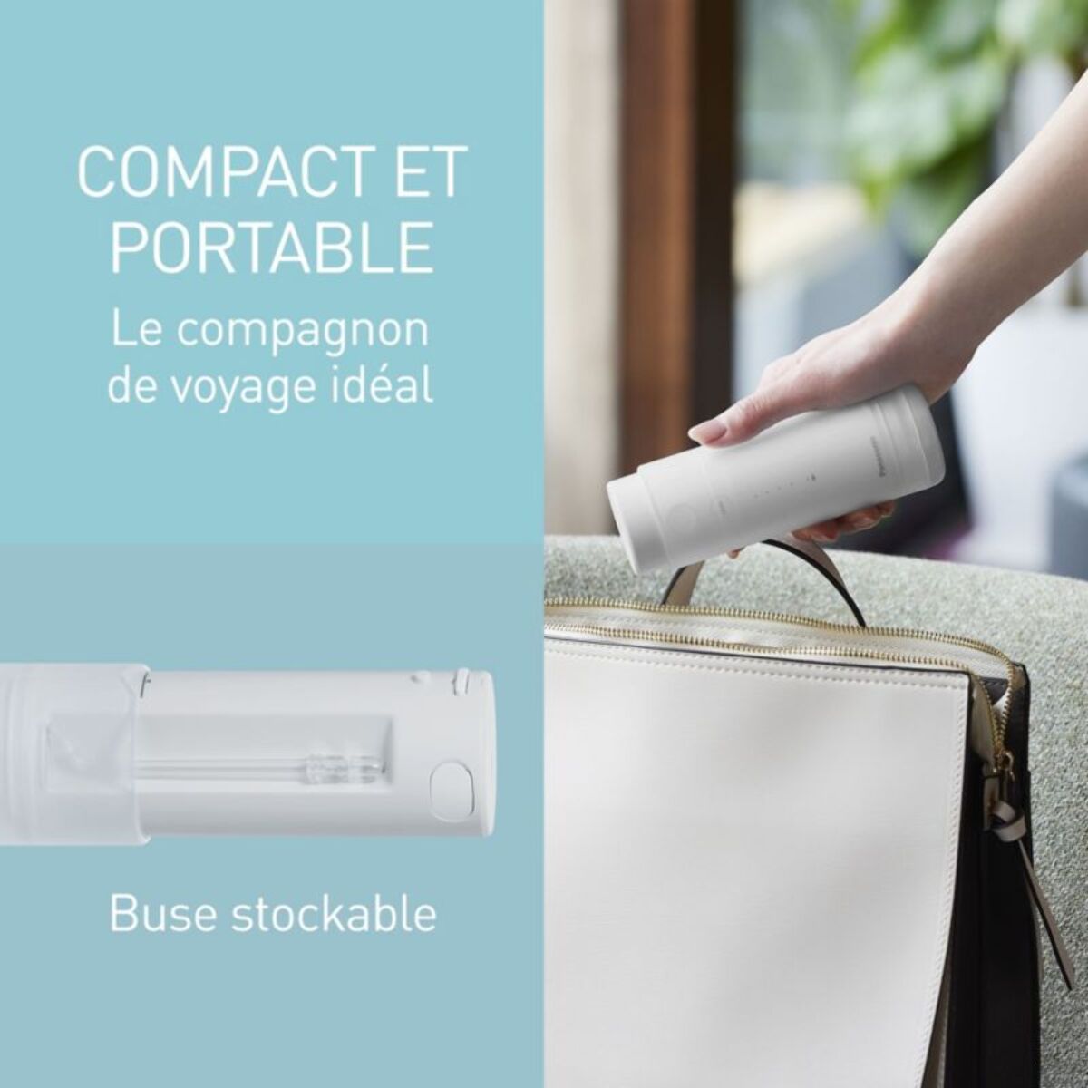 Hydropulseur PANASONIC rétractable à technologie u EW-DJ4B-W503