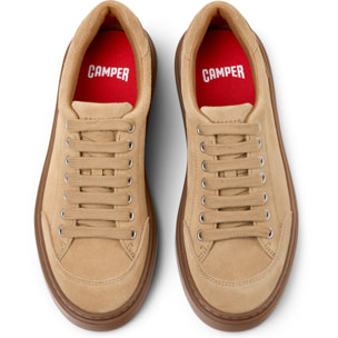 Sneakers - CAMPER Runner Twentyfive - Marrone - Pelle scamosciata