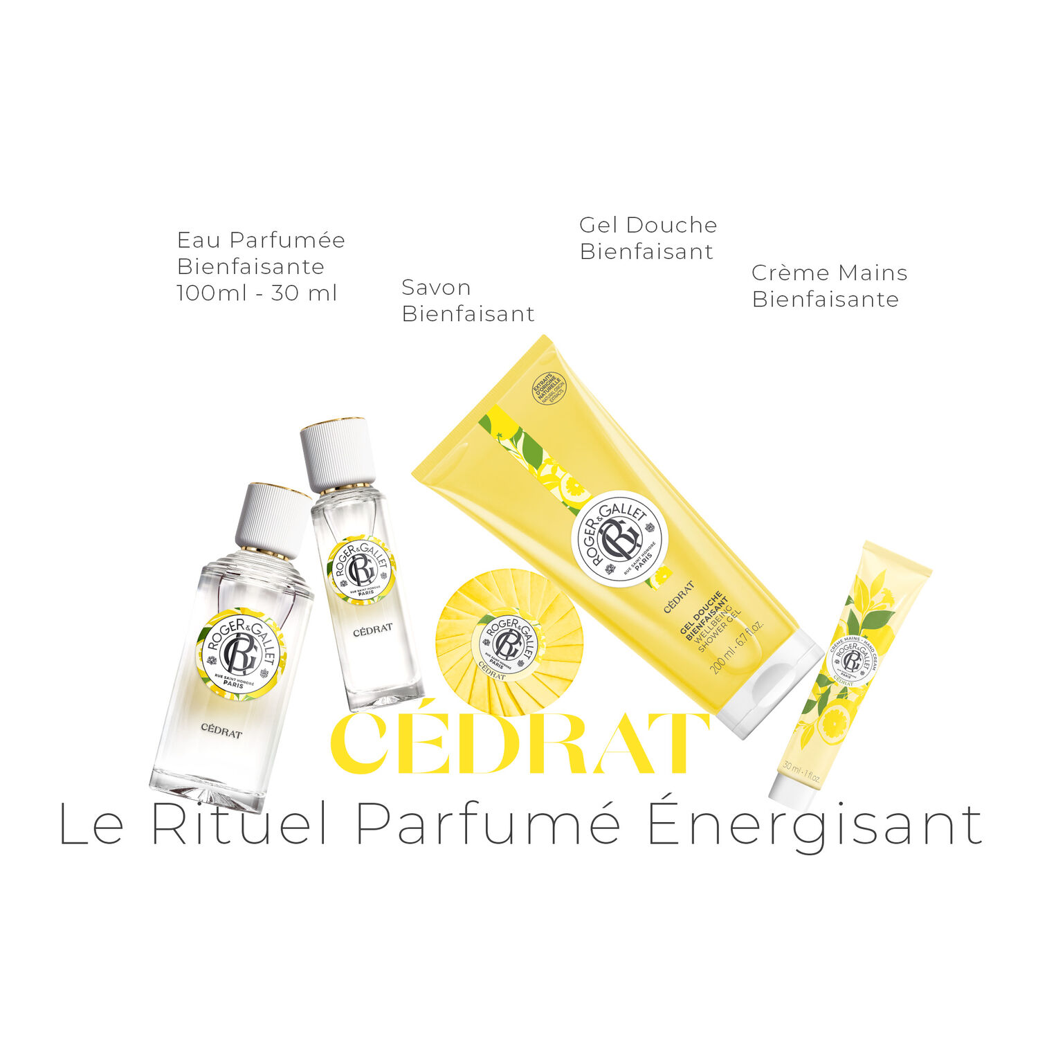 Cédrat - Gel Douche Bienfaisante 200 ml