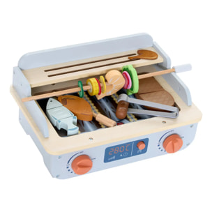 Jeu table barbecue Liam 16x34cm