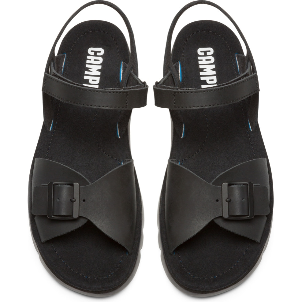 Camper Sandalias Mujer Oruga Negro