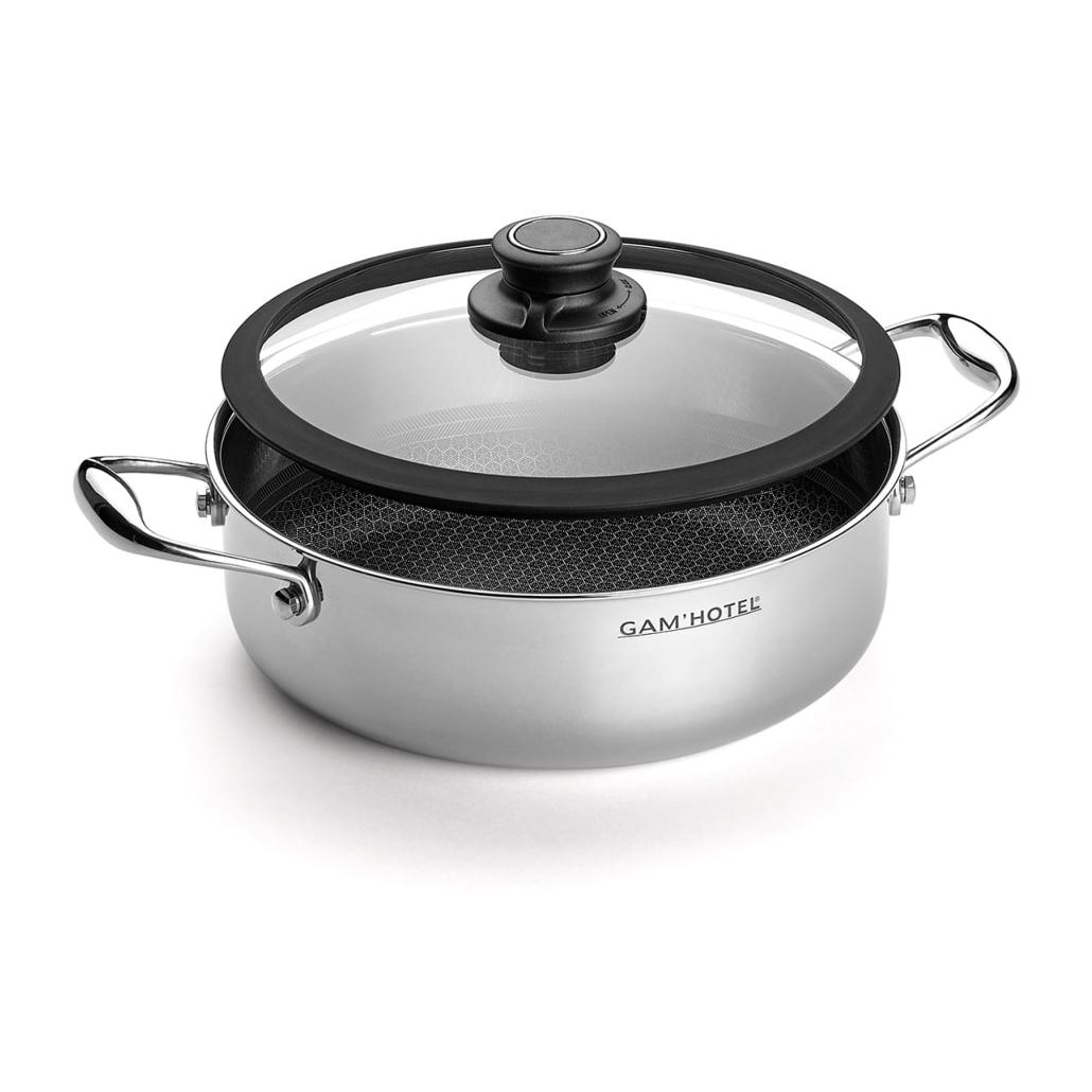 Sautoir Triplex   "Black Cube" - Antiadhésif induction