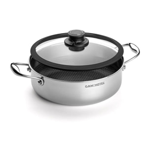 Sautoir Triplex   "Black Cube" - Antiadhésif induction