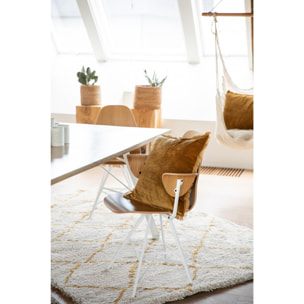 Coussin uni Fara