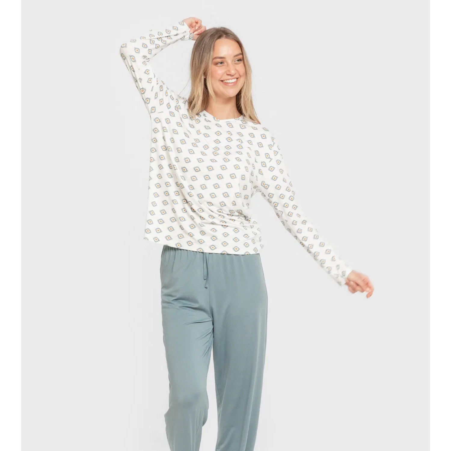 Pigiama lungo da donna soft joy