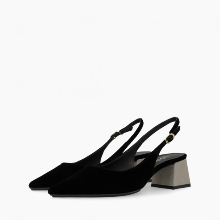 ZAPATOS DE SALÓN NEGROS CHERRI-TE