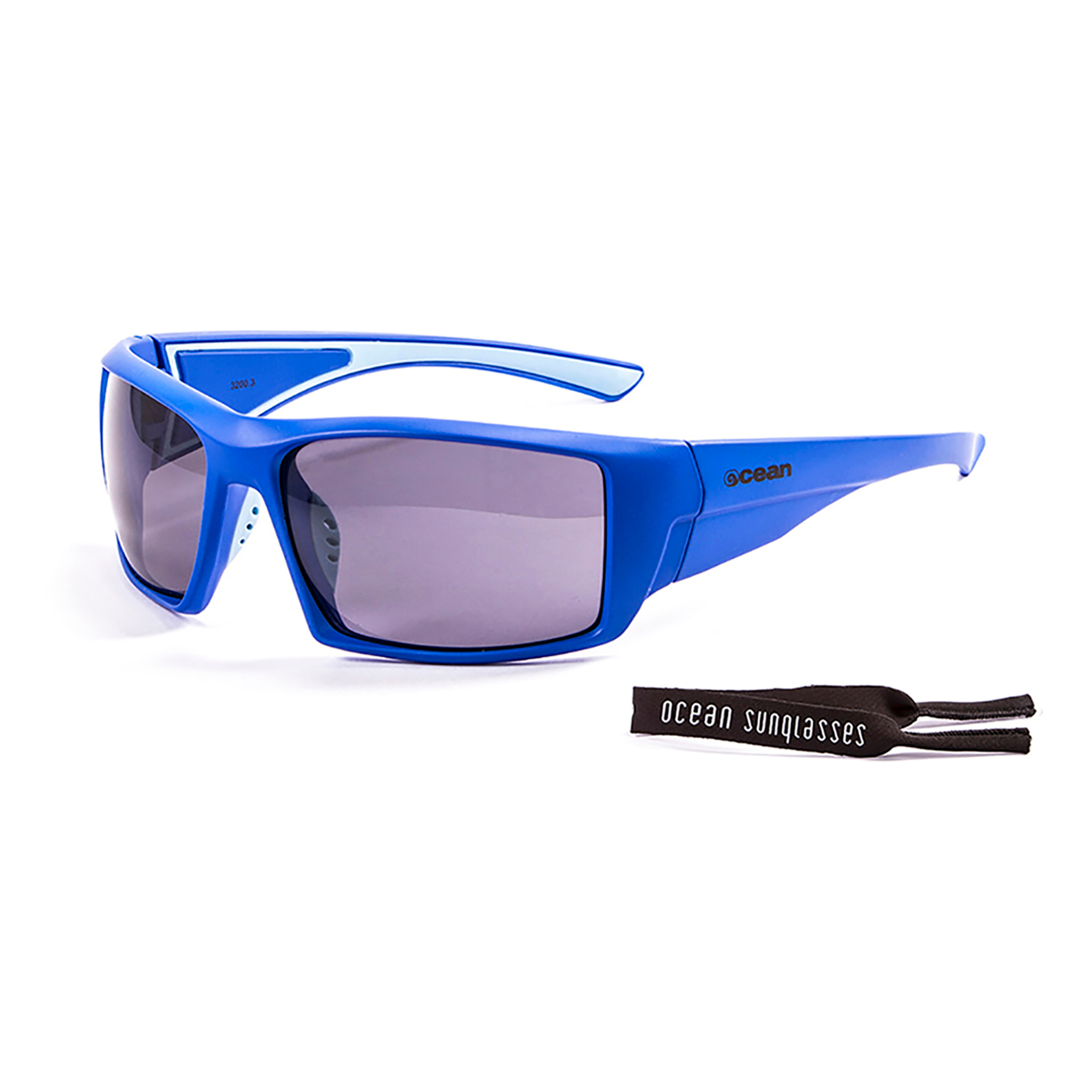 Gafas de deportes acuáticos OCEAN ARUBA - Azul mate / Ahumada