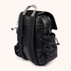Mochila Técnica para Portátil en Poliamida Reciclada DEEP RECYCLED BACKPACK BLACK