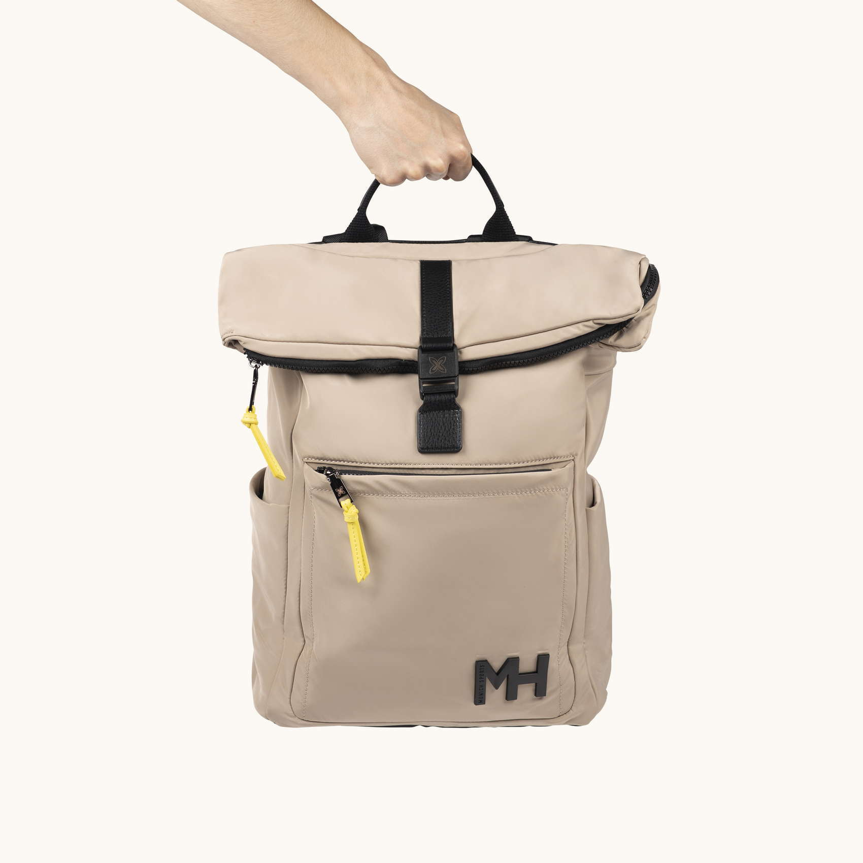 Mochila Técnica 17L Taupe con Adaptador a Trolley ZONE BACKPACK C/TAUPE