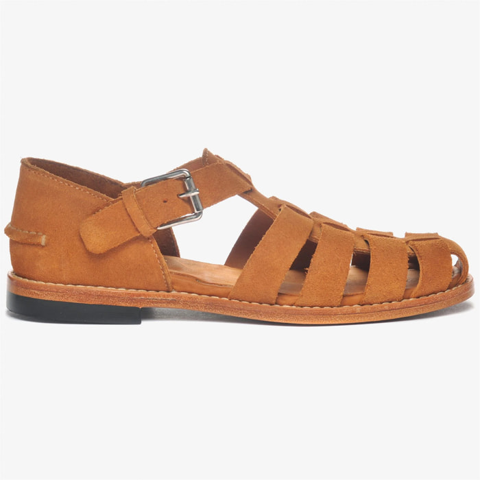 Sebago - Sandali Donna Marrone - Gurkha Fleshout Woman
