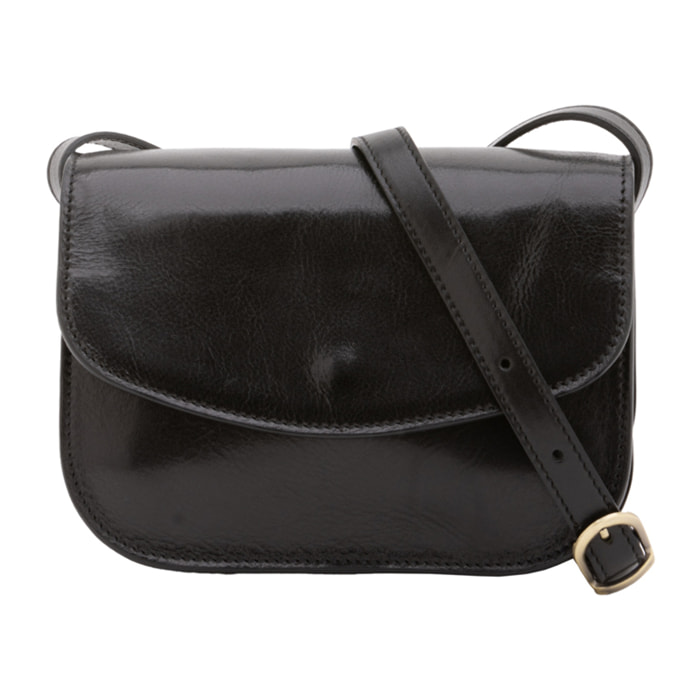 Borsa a tracolla  da donna In Vera pelle Made in Italy 22x16x9,5 cm