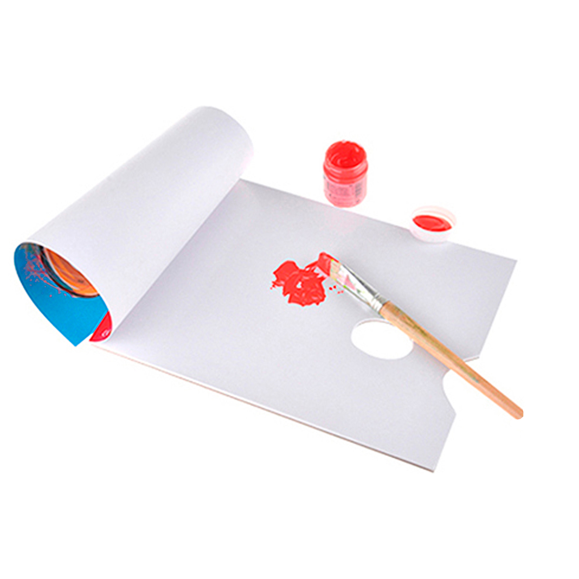 Confezione da 6 unità PALETTA TIPO BLOC DISPOSABILE A4 36 FIORI