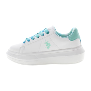 Sneakers U.S. Polo Assn White-Light Green