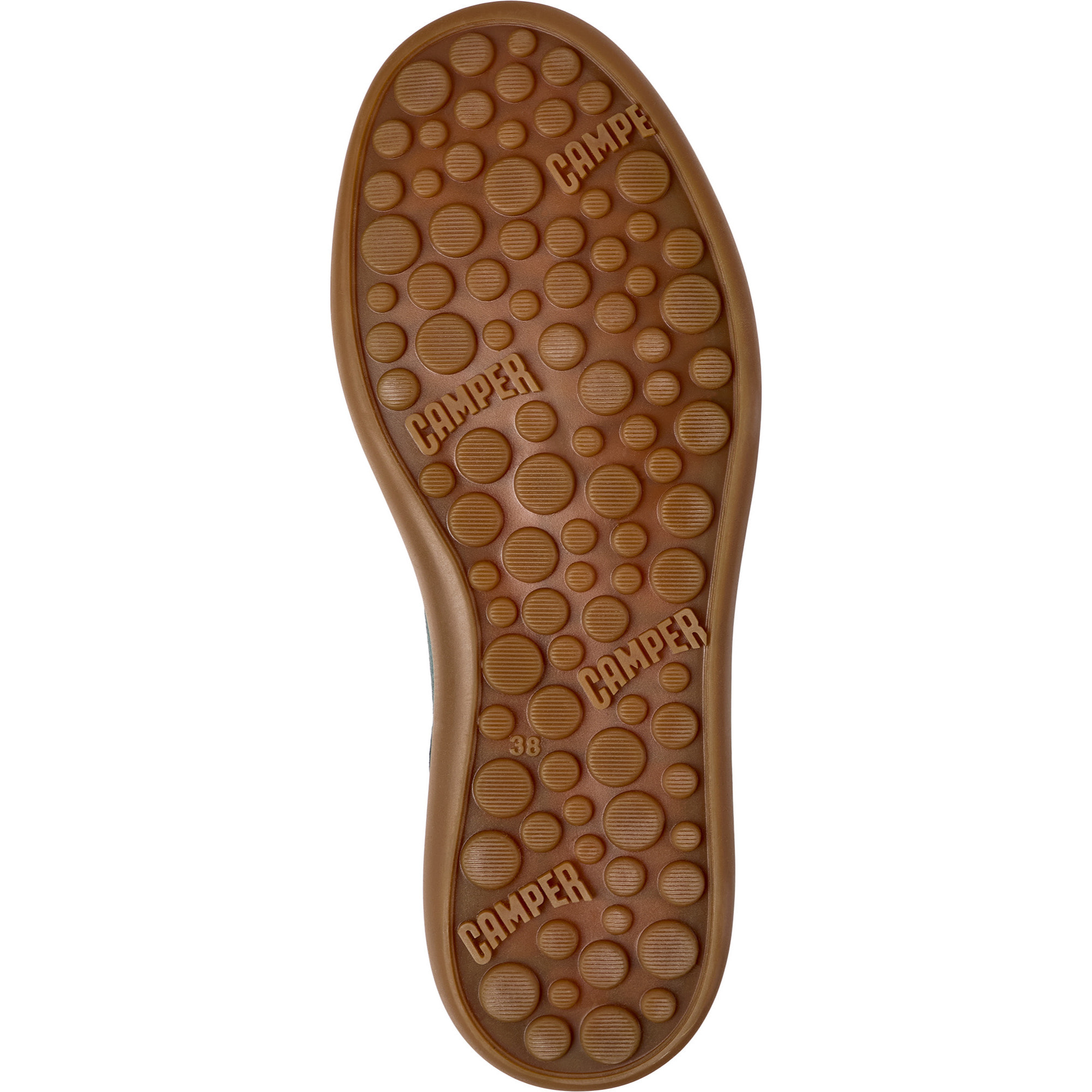 Sneakers - CAMPER Pelotas Soller - Verde - Pelle nabuk