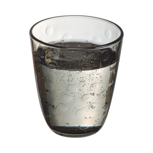 6 verres à eau 31 cl gris Concepto Pepite