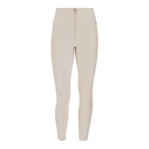 Pantaloni push up WR.UP® 7/8 superskinny vita alta similpelle