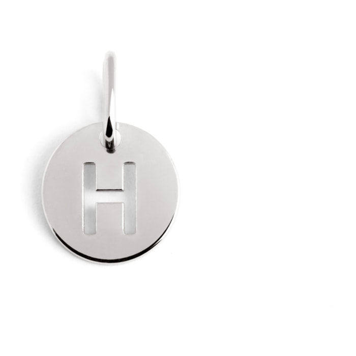 Mini Medallion Letter Plata