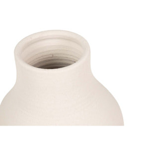 Florero Ceramica Beige 30x30x80 Cm