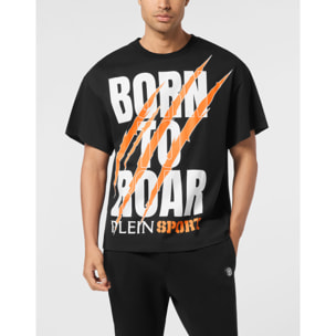 PLEIN SPORT T-Shirt Round Neck Ss SCRATCH