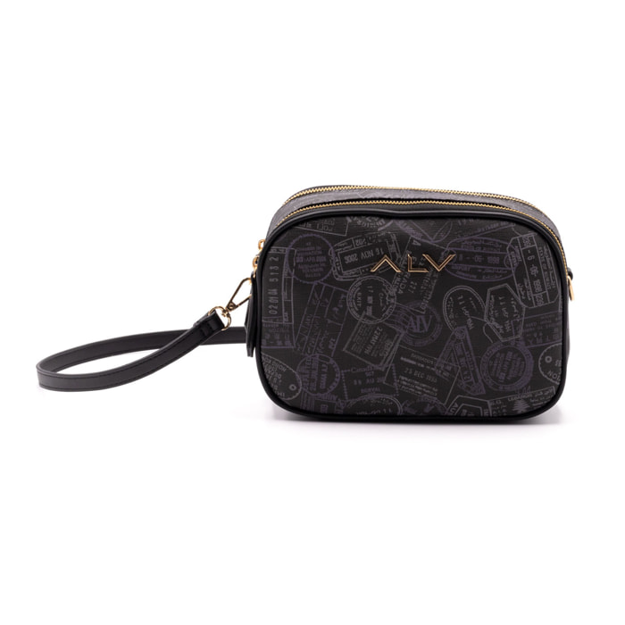 Borsa a tracolla  da donna Poliuretano Prodotto alla Moda 24x10x17 cm