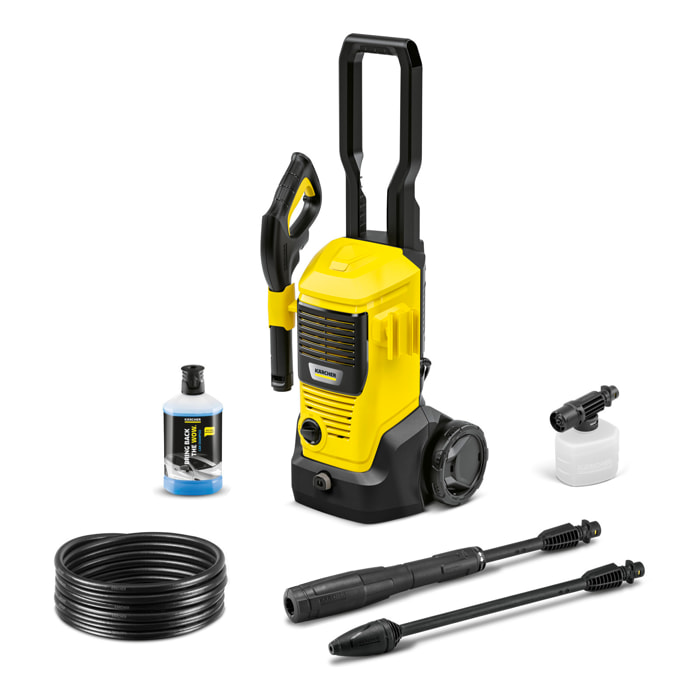 Nettoyeur haute pression Karcher K 4 FJ - Pression 130 bar- Débit 420 l/h- Canon à mousse