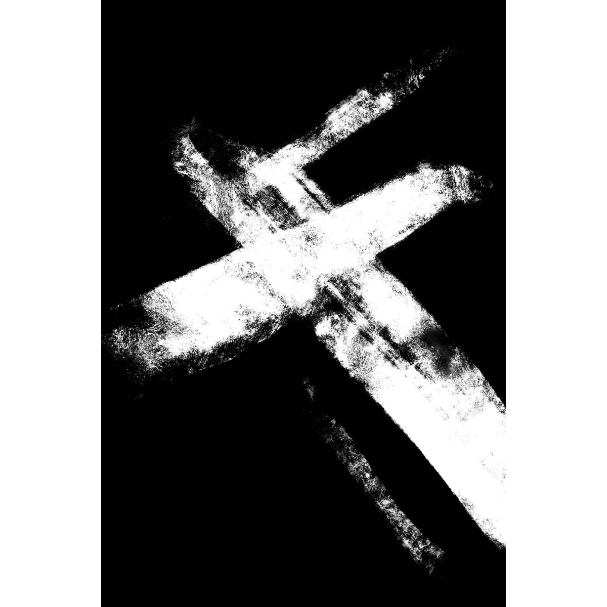 Tableau abstrait Croix Tableau plexiglas