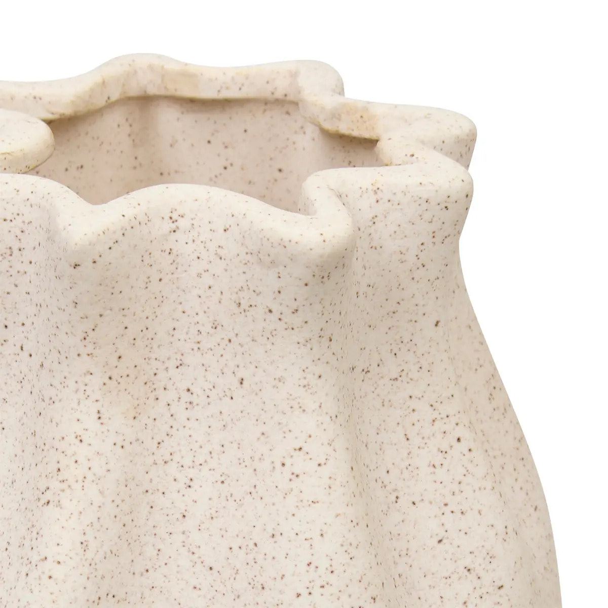 Vase Grigor blanc H20,5cm