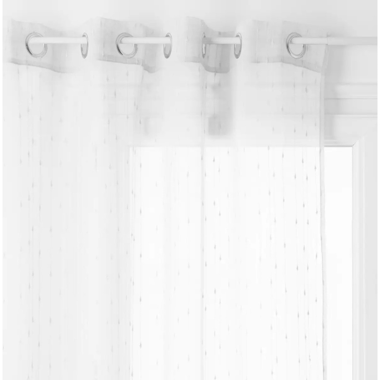 Voilage "Anissa" - blanc - 140x240 cm