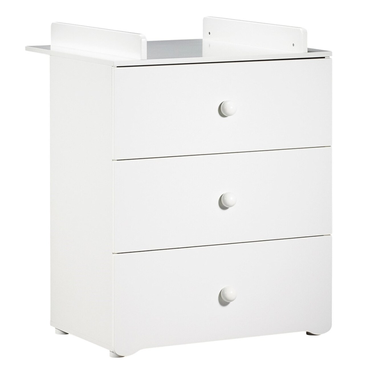 Chambre complète bébé avec lit 120x60cm à barreauxet commode à langer 3 tiroirs