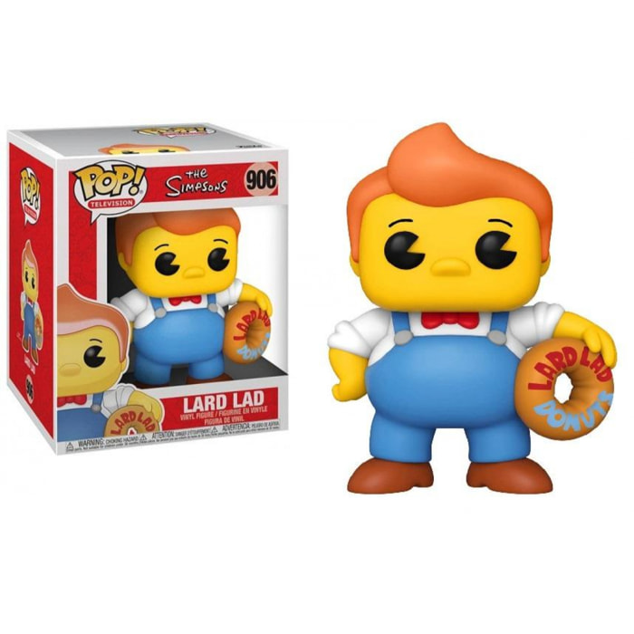 The Simpsons Funko POP Animazione Vinile Figura Lard Lad 15 cm