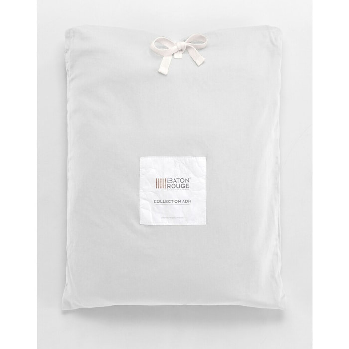 Paire de Taies d'oreiller 1Pcs Satin de coton Uni Bio