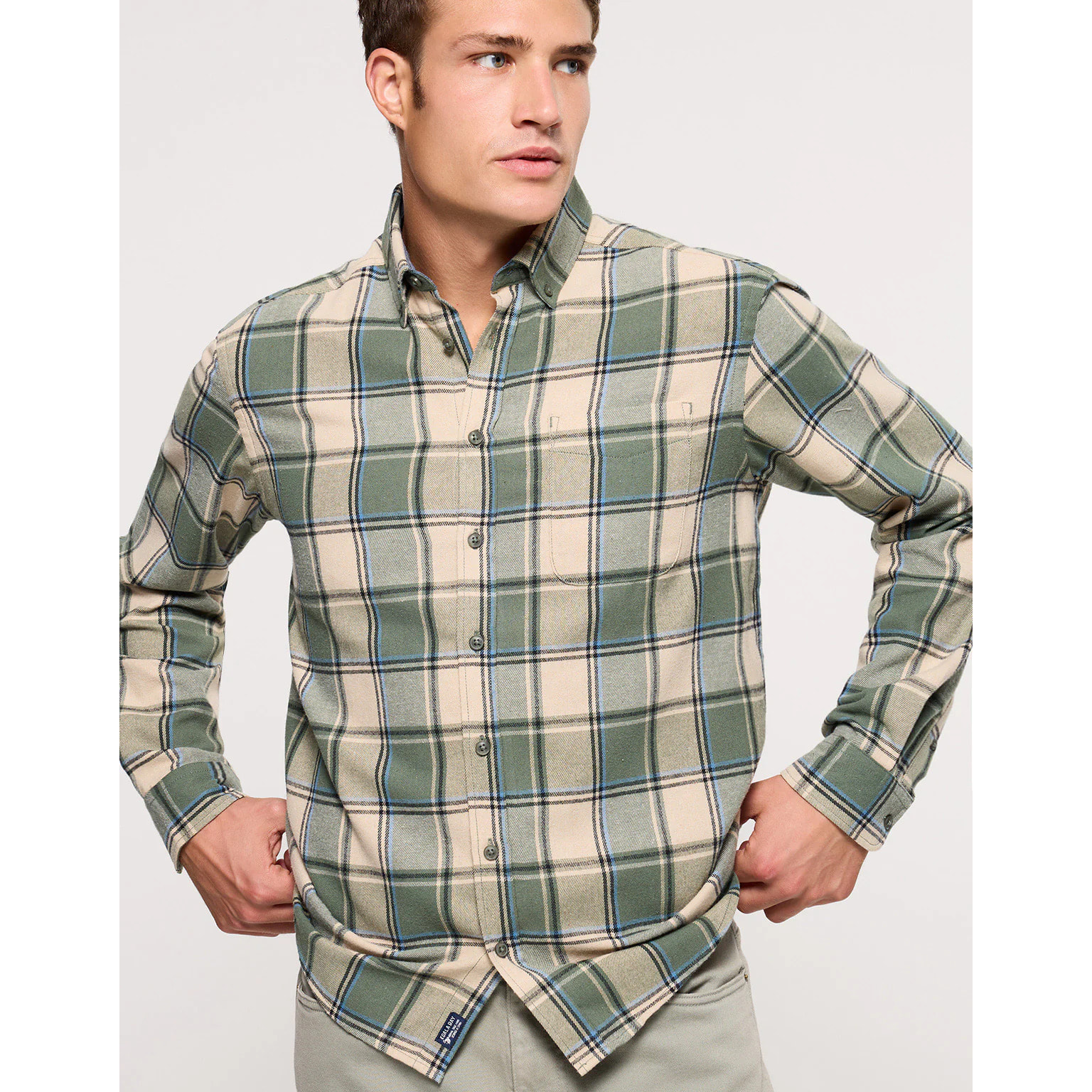 Camisa de Cuadros Verde - Martel