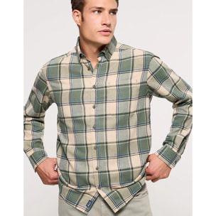 Camisa de Cuadros Verde - Martel