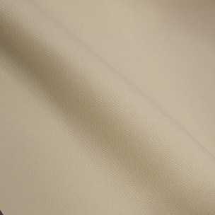 Canapé de jardin en bois d'acacia, tissu beige clair 2 places - Siargao