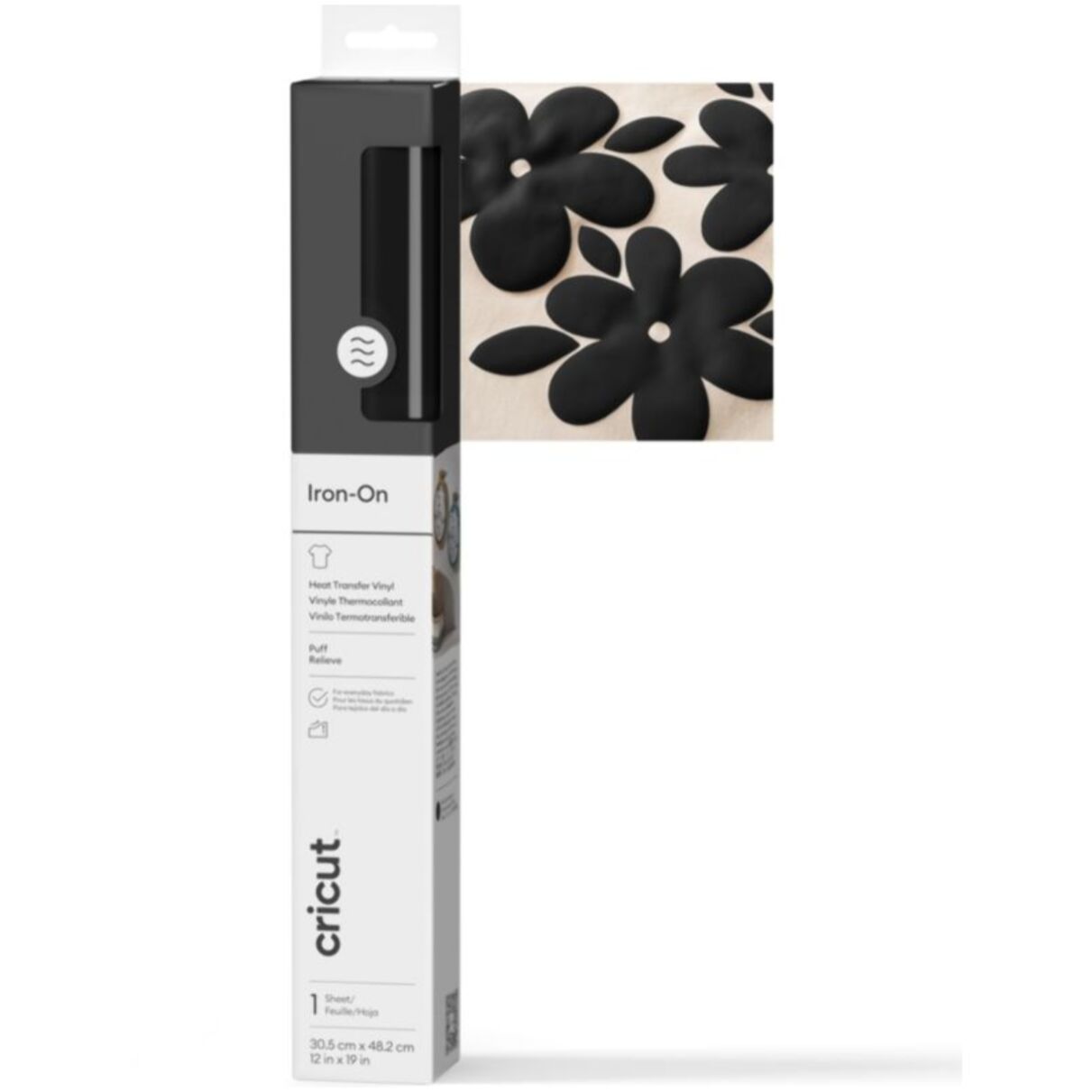 Accessoire CRICUT Puff Iron On Black