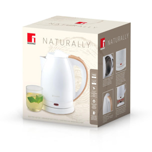 Hervidor Eléctrico 1500-1800W de 1,7L Blanco