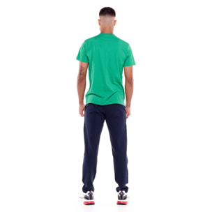 Camiseta de hombre Leone Basic de algodón de manga corta